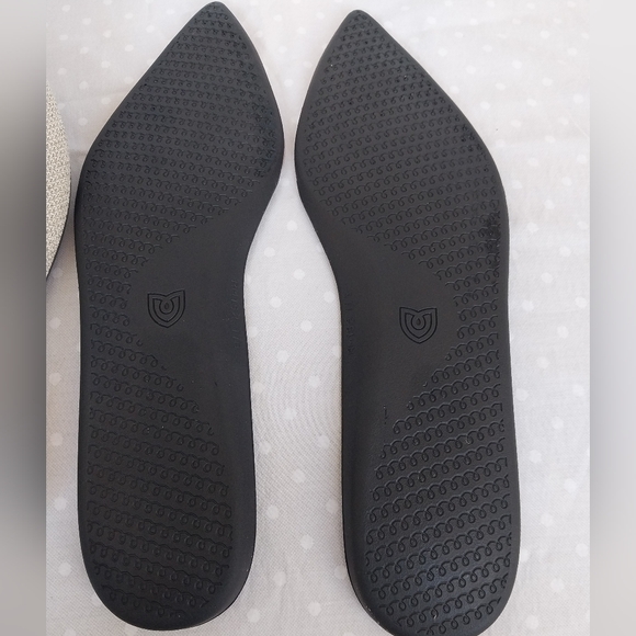 Rothy's The Flat II Diamond Twill Pointed Toe Flats - Picture 10 of 12